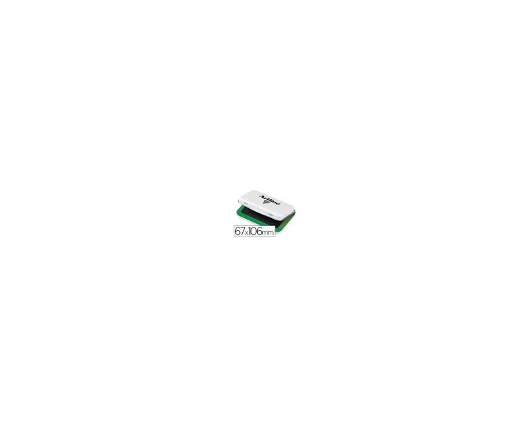 Tampon artline nº1 verde 67x106 mm
