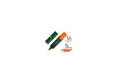 Rotulador faber fluorescente 48-15 naranja