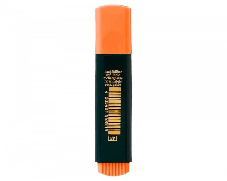 Rotulador faber fluorescente 48-15 naranja
