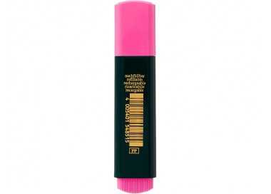 Rotulador faber fluorescente 48-28 rosa