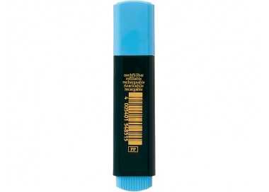 Rotulador faber fluorescente 48-51 azul