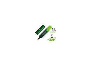 Rotulador faber fluorescente 48-63 verde Rotulador faber fluorescente 48-63 verde