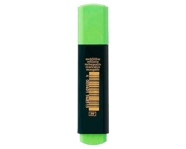 Rotulador faber fluorescente 48-63 verde