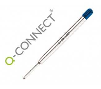 Recambio boligrafo q-connect tipo parker azul