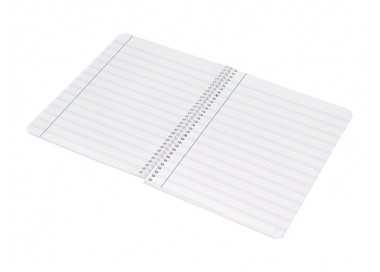 Cuaderno espiral liderpapel cuarto witty tapa dura 80h 75gr rayado montessori 3,5 mm colores surtidos