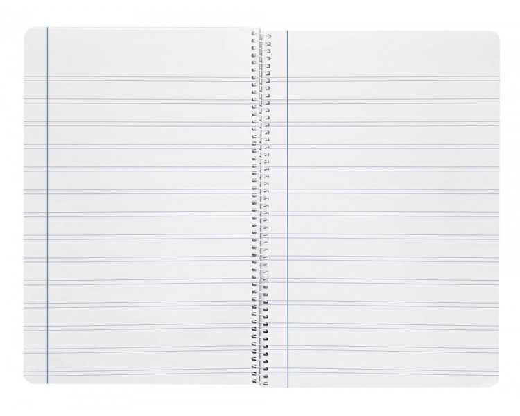 Cuaderno espiral liderpapel folio smart tapa blanda 80h 60gr rayado montessori 3,5mm con margen colores surtidos