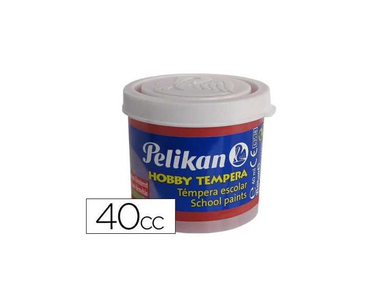 Tempera hobby 40 cc bermellon -n.58