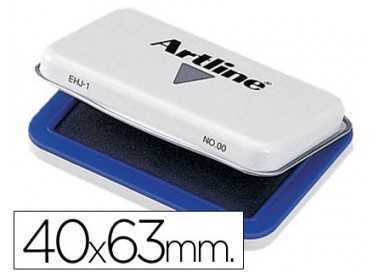 Tampon artline nº00 azul 40x63 mm
