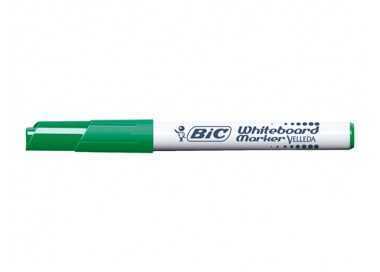 Rotulador bic velleda para pizarra verde punta redonda 1,4 mm Rotulador bic velleda para pizarra verde punta redonda 1,4 mm