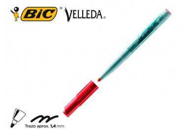 Rotulador bic velleda para pizarra rojo punta redonda 1,4 mm Rotulador bic velleda para pizarra rojo punta redonda 1,4 mm