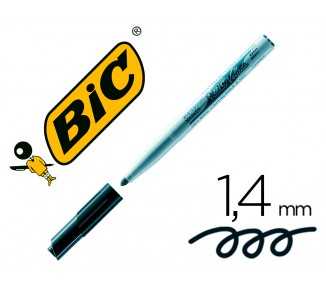 Rotulador bic velleda para pizarra negro punta redonda 1,4 mm