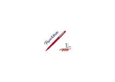Rotulador paper mate flair original punta fibra rojo