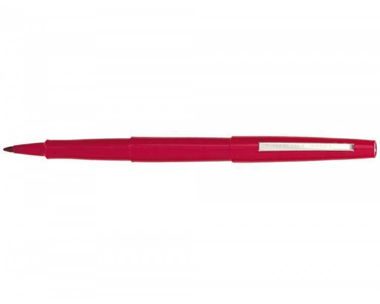 Rotulador paper mate flair original punta fibra rojo