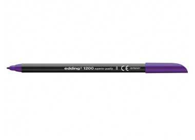 Rotulador edding punta fibra 1200 violeta n.8 punta fibra 0.5 mm Rotulador edding punta fibra 1200 violeta n.8 punta fibra 0.5 mm