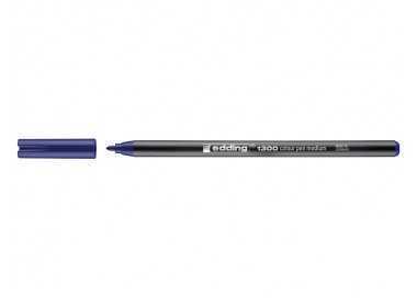 Rotulador edding punta fibra 1300 azul punta redonda 2 mm