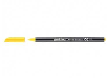 Rotulador edding punta fibra 1200 amarillo n.5 punta redonda 0.5 mm Rotulador edding punta fibra 1200 amarillo n.5 punta redonda 0.5 mm