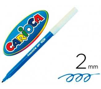 Rotulador carioca joy azul unidad