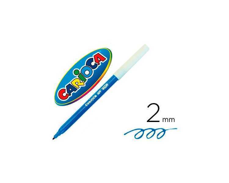 Rotulador carioca joy azul unidad