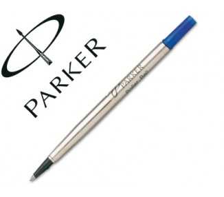 Recambio rotulador roller parker 0.8 azul