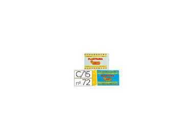Plastilina jovi 72 tamaño grande caja de 15 unidades colores surtidos Plastilina jovi 72 tamaño grande caja de 15 unidades colores surtidos