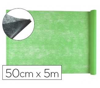 Tejido sin tejer liderpapel terileno 25 g/m2 rollo de 5 mt verde