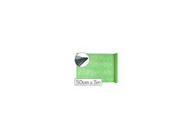 Tejido sin tejer liderpapel terileno 25 g/m2 rollo de 5 mt verde