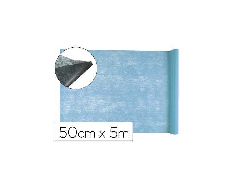 Tejido sin tejer liderpapel terileno 25 g/m2 rollo de 5 mt celeste