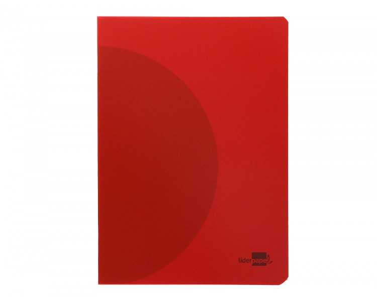 Libreta liderpapel 360 tapa de plastico a5 48 hojas 90g/m2 rayado nº 46 colores surtidos
