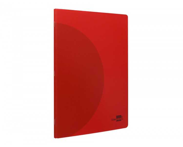 Libreta liderpapel 360 tapa de plastico a5 48 hojas 90g/m2 rayado nº 46 colores surtidos