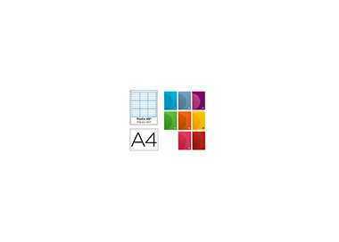 Libreta liderpapel 360 tapa de plastico a4 48 hojas 90g/m2 rayado nº 46 colores surtidos Libreta liderpapel 360 tapa de plastico a4 48 hojas 90g/m2 rayado nº 46 colores surtidos