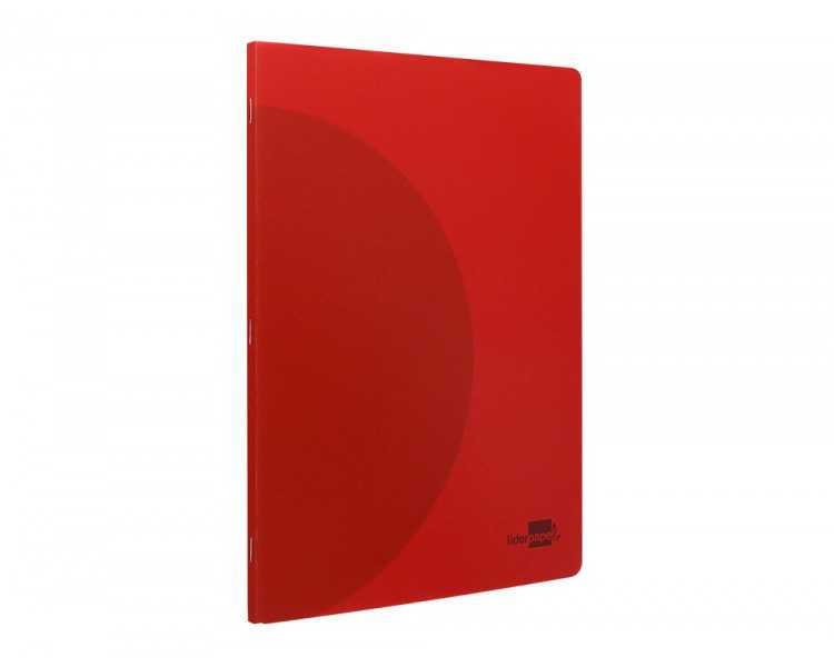 Libreta liderpapel 360 tapa de plastico a4 48 hojas 90g/m2 horizontal con margen colores surtidos