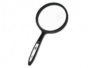 Lupa q-connect cristal bifocal 62 mm mango curvo