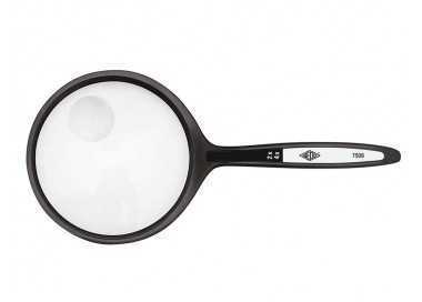 Lupa q-connect cristal bifocal 62 mm mango curvo