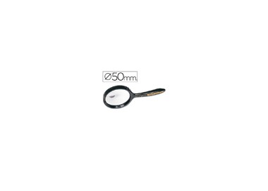 Lupa q-connect cristal bifocal 50 mm mango curvo