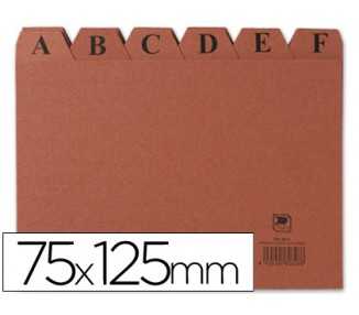 Indice fichero carton nº2 75x125 mm