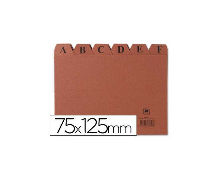 Indice fichero carton nº2 75x125 mm