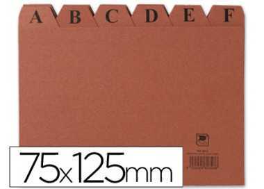 Indice fichero carton nº2 75x125 mm