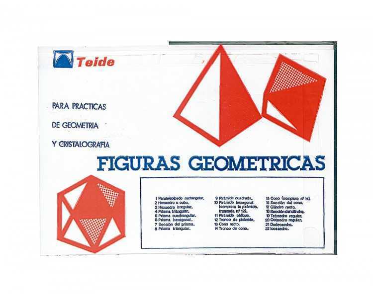Figuras geometricas teide troqueladas bolsa 22 figuras surtidas