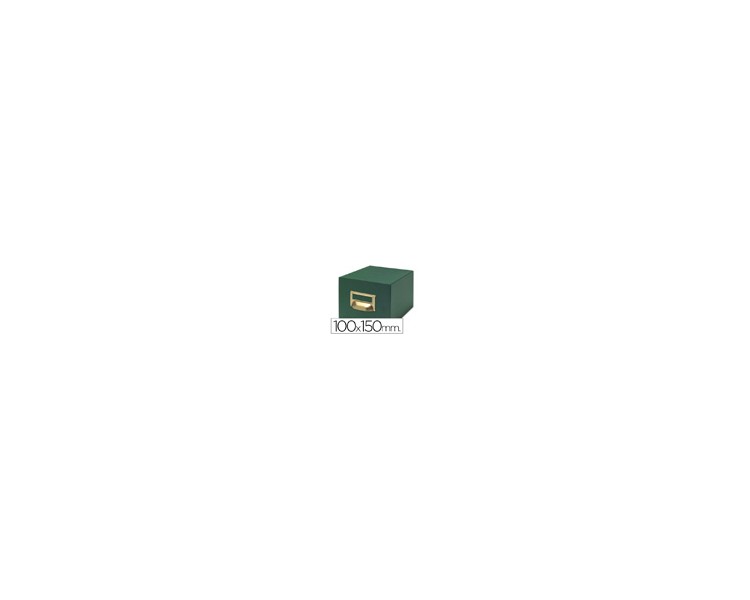 Fichero fichas tela verde 1000 fichas n.3 tamaño 100x150 mm