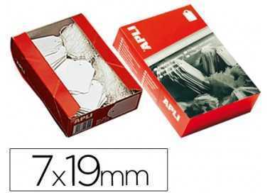 Etiquetas colgantes apli 383 7x19 mm caja de 1000 unidades