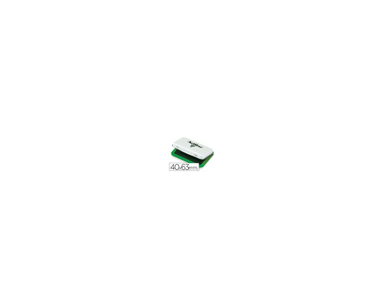 Tampon artline nº00 verde 40x63 mm