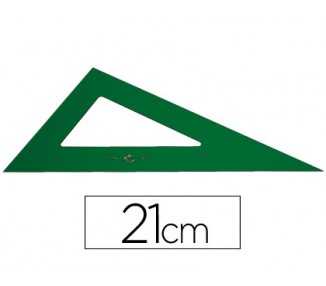 Cartabon faber castell 21 cm plastico verde