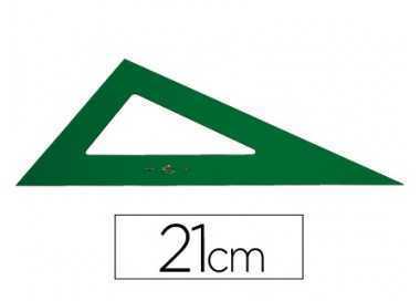 Cartabon faber castell 21 cm plastico verde