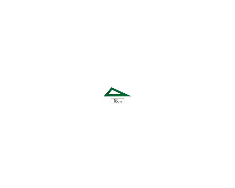 Cartabon faber castell 16 cm plastico verde