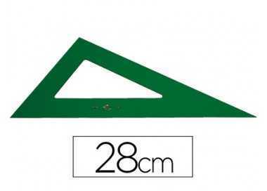 Cartabon faber castell 28 cm plastico verde