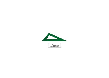 Cartabon faber castell 28 cm plastico verde Cartabon faber castell 28 cm plastico verde