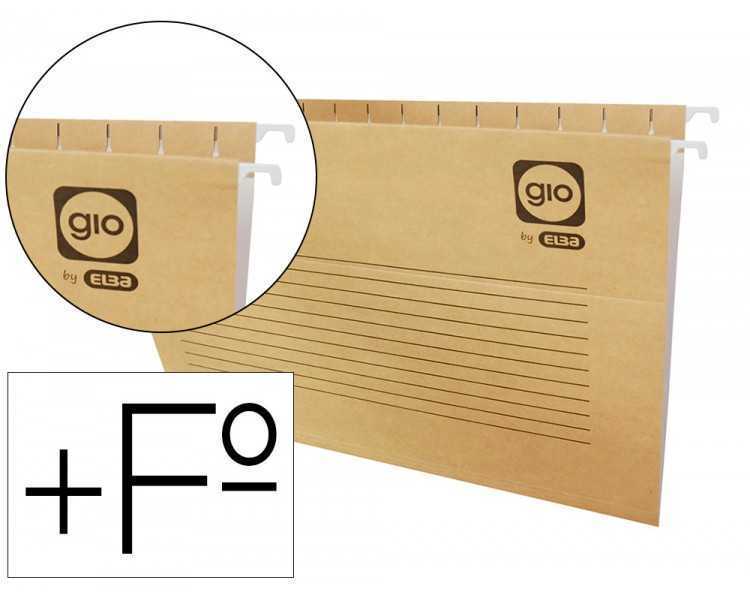 Carpeta colgante gio folio prolongado 43200 240x375 mm