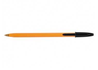 Boligrafo bic naranja fine original negro