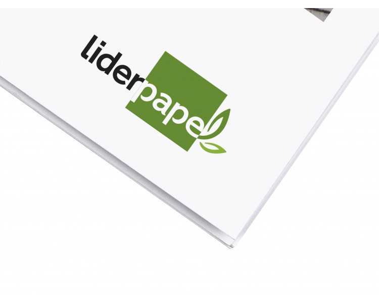 Bloc musica liderpapel pentagrama 3mm folio apaisado 20 hojas 100g/m2