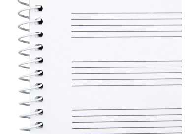 Bloc musica liderpapel pentagrama 3mm folio apaisado 20 hojas 100g/m2